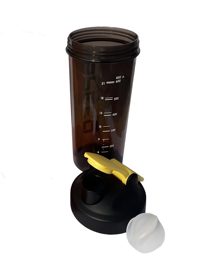 DAKEEN 800ml Protein Shaker Bottles – BPA-Free, Leak-Proof Mixer Cups for Smoothies & Shakes, Ideal as Protein Bottle Blender Cocktail Shaker Cup for Gym Fitness Home Pre Workout Male and Female - Image 2