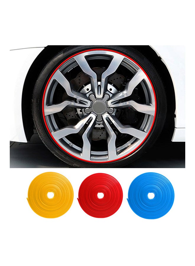 Auto Car Tyre Rim Edge Protector Wheel Sticker Strip - Image 2