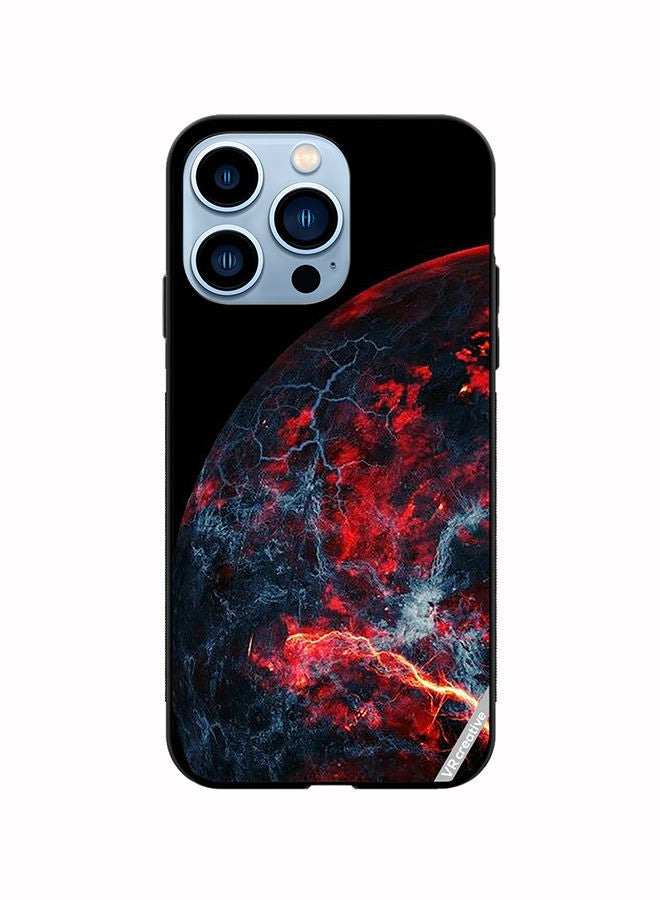 VR CREATIVE Protective Case Cover For Apple iPhone 14 Pro Max Planet Design Multicolour - Image 1