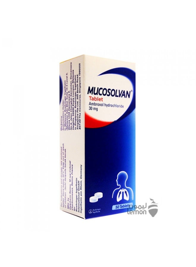 MUCOSOLVAN 20 TABLETS