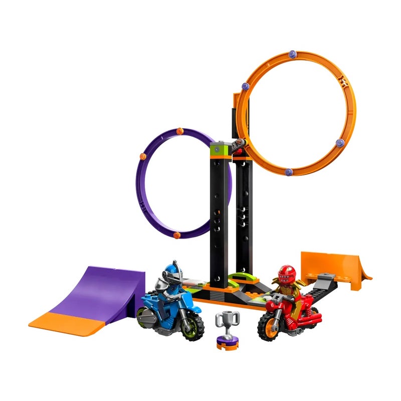 LEGO - City Spinning Stunt Challenge 117 Pieces - 60360 - Image 2