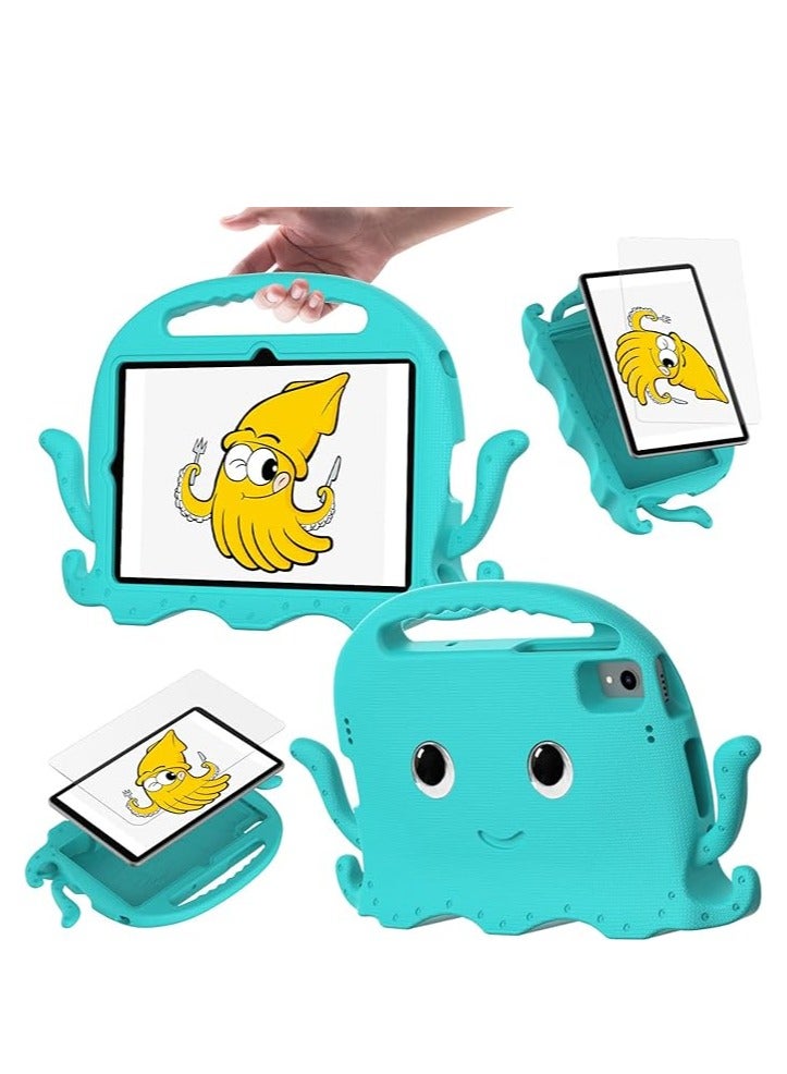 عام غطاء واقٍ للصدمات ومحمي للأطفال متوافق مع تابلت هواوي ميت باد 10.4 ومصنوع من مادة الإيفا. - Image 1