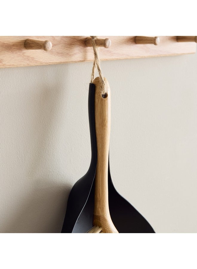 Home Box Ebony 2-Piece Dustpan Set 24.5 x 8 x 38.5 cm - Image 4