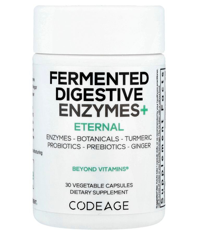 Codeage Fermented Digestive Enzymes+ 30 Vegetable Capsules