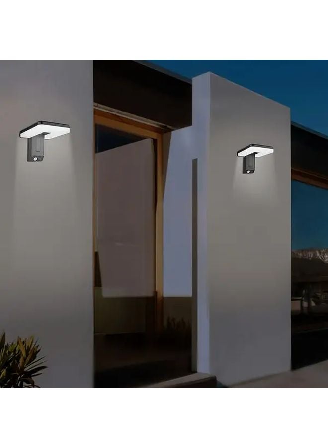Solar Outdoor Wall Lamp With 3 Modes Wireless Lighting For Garden Balcony Emergency Backup Power - Image 2
