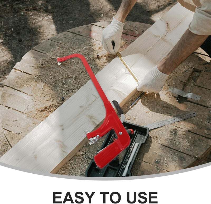 Portable Saw Frame Hand Bow with Stable Handle, Multifunctional DIY Woodworking Cutting Tool Accessory for Garden and Home Use - Image 2