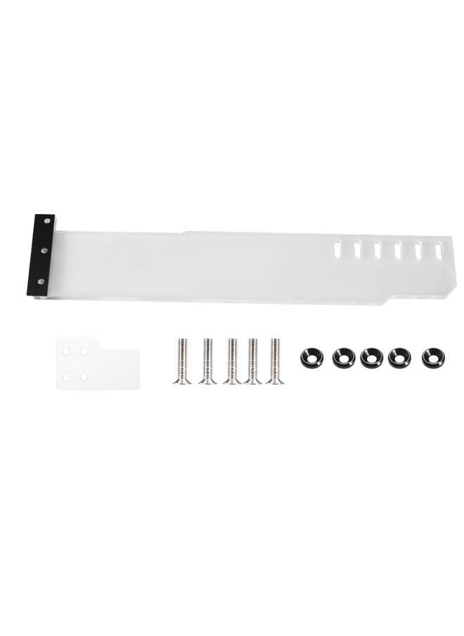 Thoraya Full Coverage Graphics Card Block for PCB PMMA Load-bearing Graphic Card Holder  - Image 1