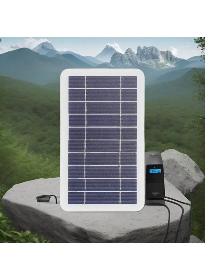 1pc Solar Charger Outdoor Travel Camping USB Portable Mobile Phone Power - Image 1