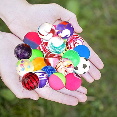 Pllieay 24 Pieces Bouncy Balls Small Bouncy Balls for Kids, Rubber Balls 25mm Mixed Color Party Bag Filler for Party Favors, Christmas Stocking Stuffers, Classroom Prizes, and Pet toy - Image 4