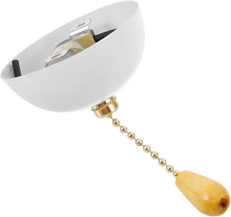 5 قطع سلسلة سحب مروحة السقف امتداد زخرفة نصف دائرة زخرفية سهلة التركيب - Image 3