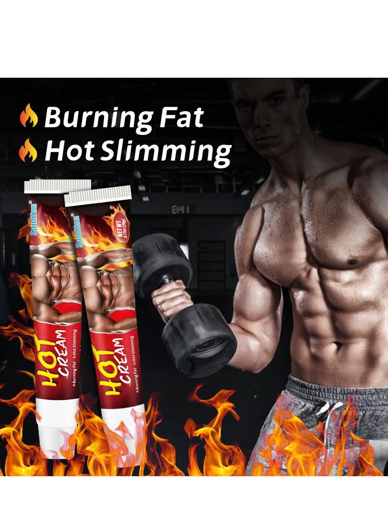 سوميفون كريم ساخن مكون من 3 قطع لحرق دهون البطن وتنحيف البطن - Image 2