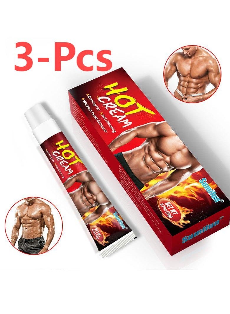 سوميفون كريم ساخن مكون من 3 قطع لحرق دهون البطن وتنحيف البطن - Image 5