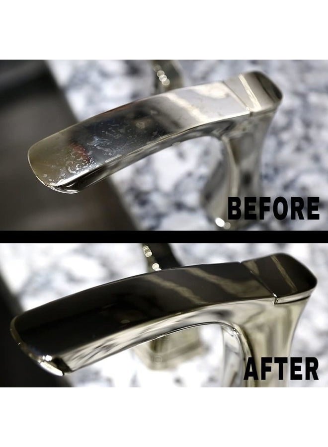 Flitz Faucet Wax, Polish + Sealant Made with Exclusive Carnauba and Beeswax Formula That Leaves Behind No Residue or Scratches, Perfect for Door Hardware, Kitchen and Bathroom, Made in USA, 7.6 oz - Image 2