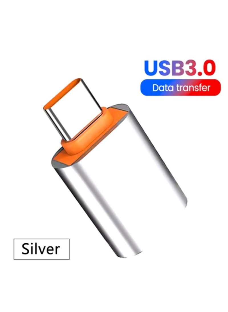 XTREME OTG Charging Adapter with 6A Charger Port Type C to USB 120W High Speed ​​Charging and Data Transfer type c to usb male to female Card Reader for PC Laptop - Image 2