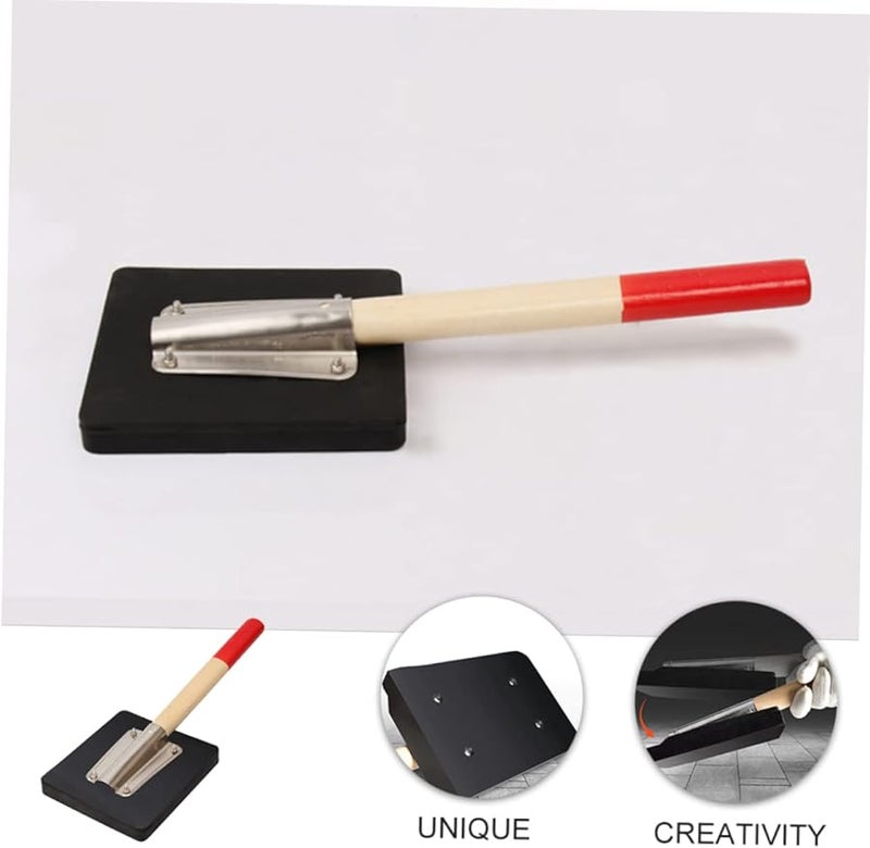 Rubber Hammer with Wooden Handle for Floor Tile Installation Durable Construction Tool - Image 4