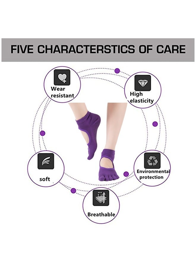 Anti-Skid Breathable Fitness Yoga Socks - Image 2