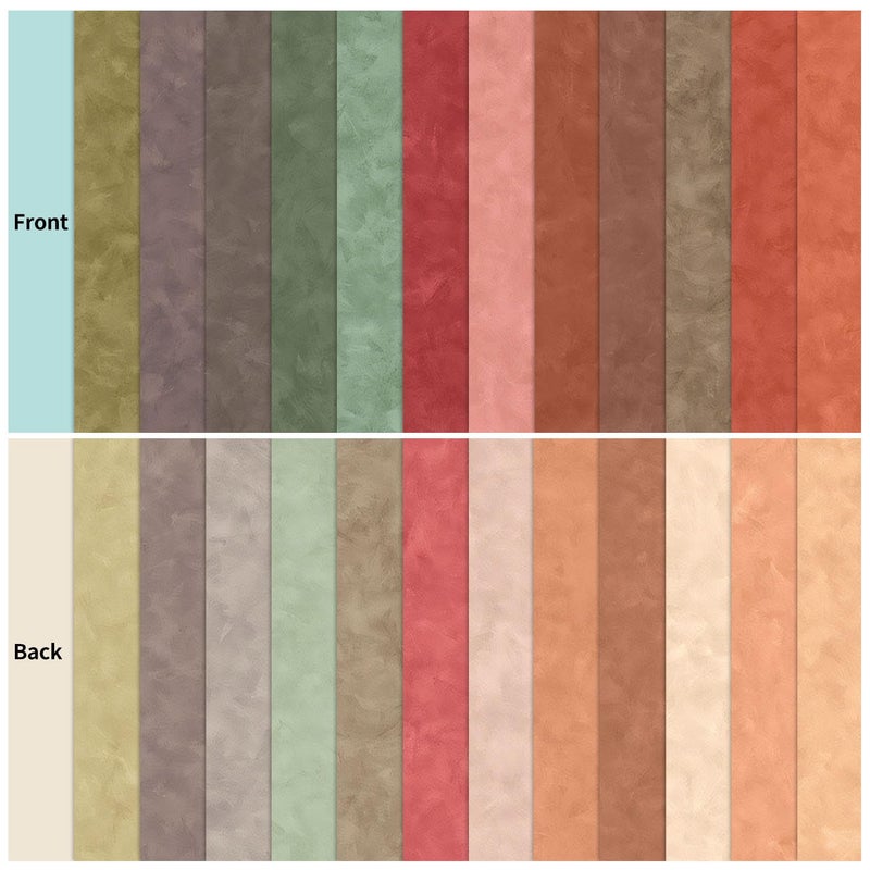 iKammo 12Ã—12 Boho Scrapbook Paper Vintage Flower Patterned Papers Pad,24 Sheets Double-Sided Bobo Floral Scrapbooking CardStock Paper Pad for Holiday Cardmaking DIY Origami Papers. - Image 5