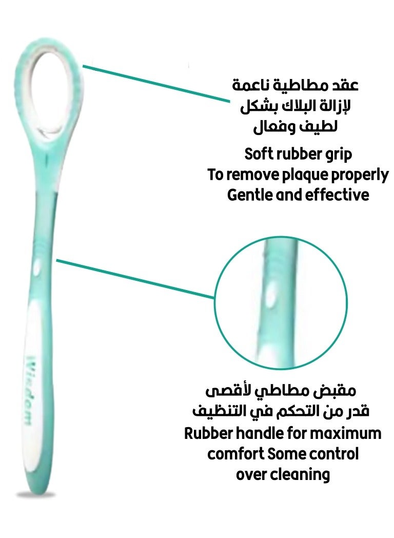 WISDOM Fresh Effect Tongue Cleaner - Image 2