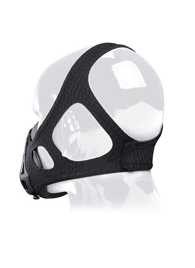 ماركة غير محددة Training Mask, Gym Workout Mask with Adjustable System, High Altitude Mask for Running, Cardio, Cycling, Gym  - Image 2