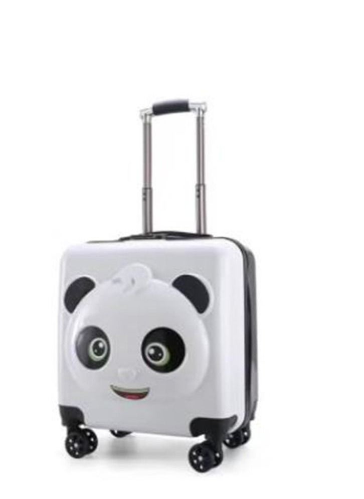 Generic - Cute Children Trolley Case Universal Wheel 3D Cartoon Pattern Password Travel Luggage Waterproof and Anti-theft 20 Inch Suitcase - Image 1