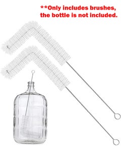 Generic 2pcs 70cm Long Bendable Cleaning Nylon Brush Bottle Brush for 3 5 6 6.5 Gallon Glass Carboys Jugs Fermenters Corny Kegs Home Brewing  - Image 2