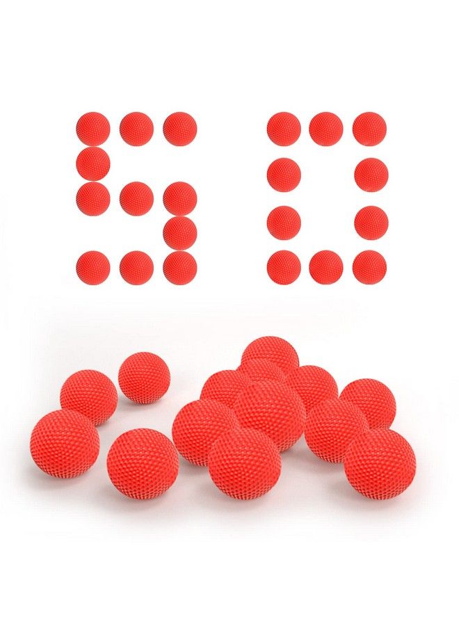 EKIND 50 Rounds Bulk Refill Ammo Bullet Balls Compatible For Nerf Rival Blaster Series Red - Image 2