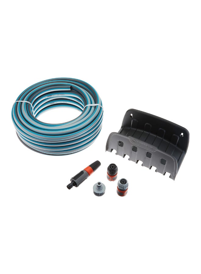 غاردينا كلاسيك علاقة خرطوم جدارية مع مجموعة خرطوم فيروزي وأسود 20 متر 18005-50 - Image 2