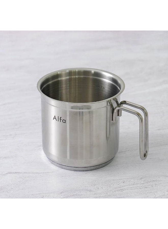 Chef's Delight Alfa 15-Piece Stainless Steel Cookware Set, 18/10 Silver Pots And Pans For Daily Cooking - Image 5