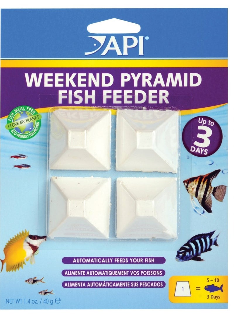 API API Weekend Pyramid Fish Feeder 