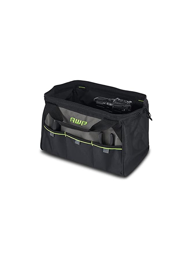 PROMASS promass 15-in Zippered Wide Opening Tool Bag | 3 Exterior Pockets For Tool Organization  - Image 4