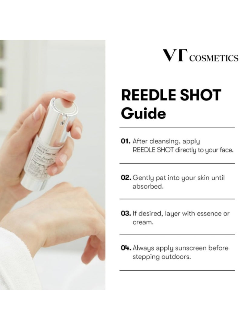 VT COSMETICS CICA Reedle Shot 100 Essence | Daily Face Essence for Soft Skin, Centella Complex, Hyaluronic Acid, Green Propolis Extract for All Skin Types 1.69Fl Oz (50ml) - Image 4