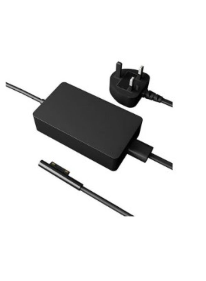 Surface Pro 4 Charger 12V 2.58A 65W Charger for Microsoft Surface Pro 3 Pro 4 Pro 5 Laptop Go Cable AC 1.8M Power Supply Black