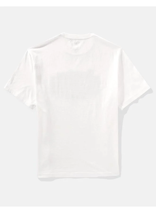 American Eagle Logo Graphic Crew Neck T-Shirt