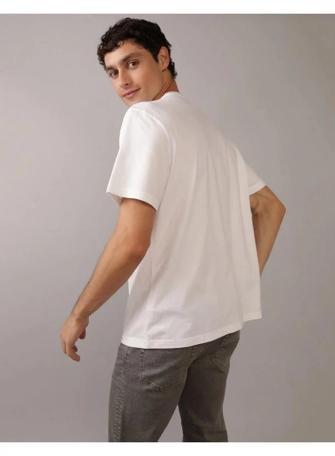 American Eagle Logo Graphic Crew Neck T-Shirt