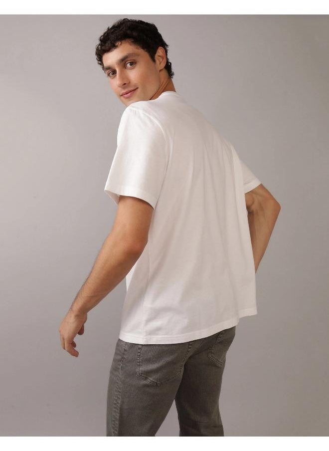 American Eagle - Logo Graphic Crew Neck T-Shirt - Image 1
