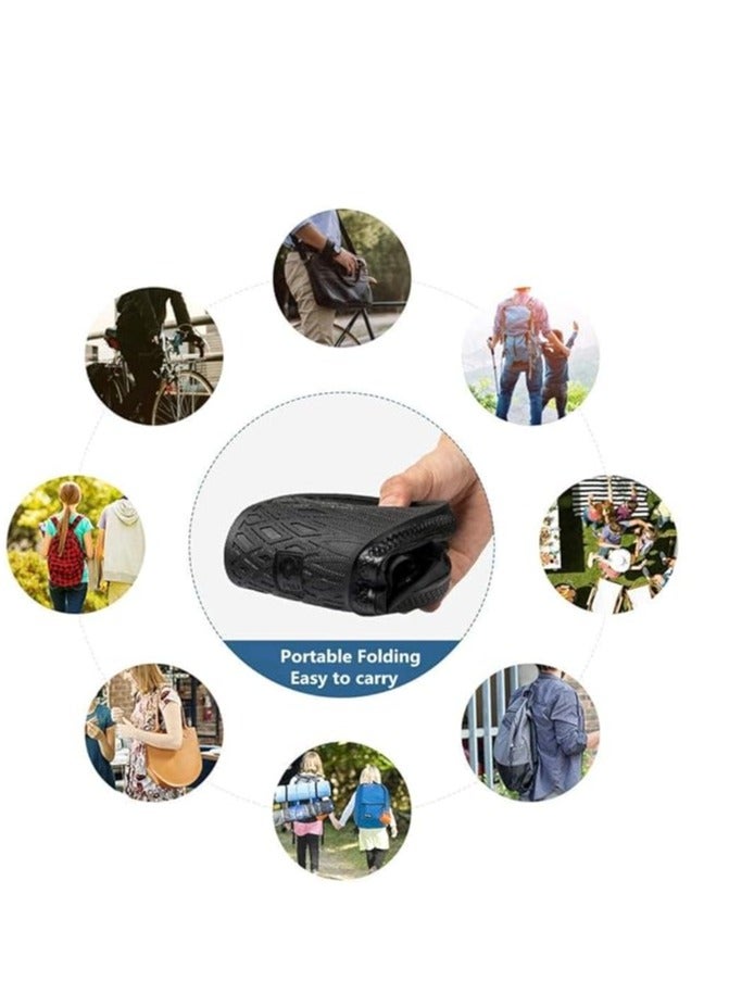 Zikra Overshoes Rain Boots Waterproof Anti-Snow Shoe Covers Reusable Rain Boots Protective Gear for Men and Women (M) - Image 3