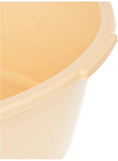 Cosmoplast حوض بلاستيكي عميق 20 بوصة كريمة 26 لتر  - Image 4