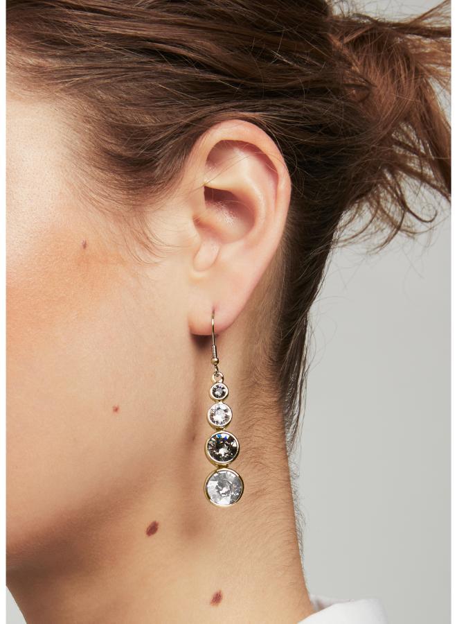 كارين ميلين أقراط كريستال دمعة - Image 5