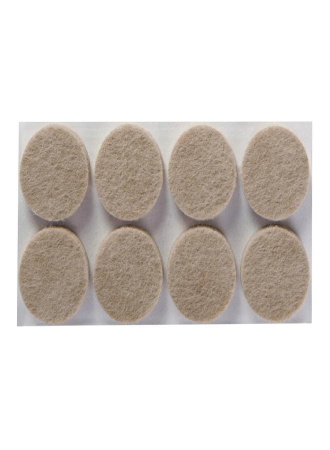 Scotch  Scotch Felt Pads 32 PCS Beige, Felt Furniture Pads for Protecting Hardwood Floors, 1" Round, Easy-to-apply, Self-Stick design, Reliable protection from nicks, dents and scratches (SP802-NA)  - Image 2
