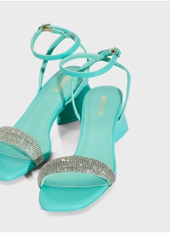 MENBUR Ankle Strap Mid Heel Sandals  - Image 4