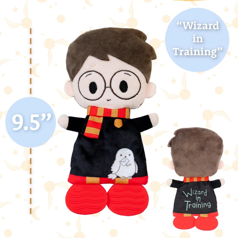 Kids Preferred Harry Potter Teether Plush Toy Crinkle Cloth for Newborn Baby Boys and Girls 10 inches - Image 5
