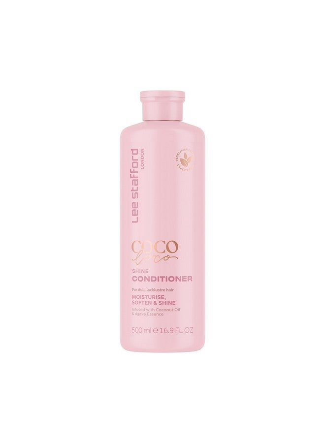 لي ستافورد بلسم لي ستافورد شاين | مجموعة كوكو لوكو - أفضل بلسم مرطب للشعر الجاف والباهت، بلمسة نهائية لامعة، غني بزيت جوز الهند وخلاصة الصبار، 16.9 أونصة سائلة - Image 1