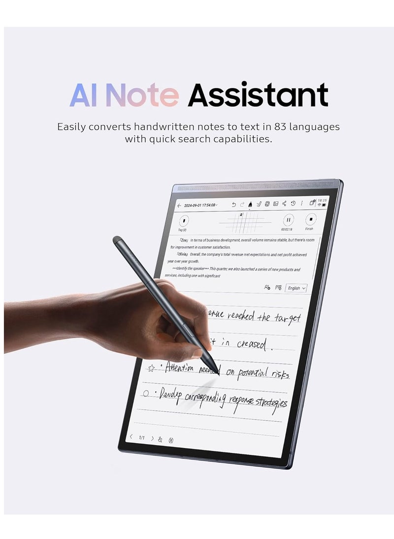iFLYTEK iFLYTEK AINOTE Air 2 Note Taking Tablet, 8.2-inch Writing Tablet for Adults,Voice Transcribe in 14 Languages, Digital Notebook with Stylus Pen, E Ink Paper Tablet for Meetings, Powered by Chatgpt  - Image 2