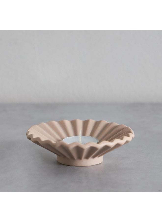 Home Box Tilden Bouquet Design Ceramic Candle Dish 11 x 11 x 3 cm  - Image 1