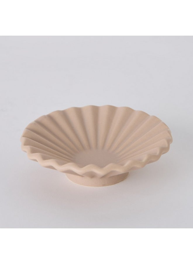 Home Box - Tilden Bouquet Design Ceramic Candle Dish 11 x 11 x 3 cm - Image 1