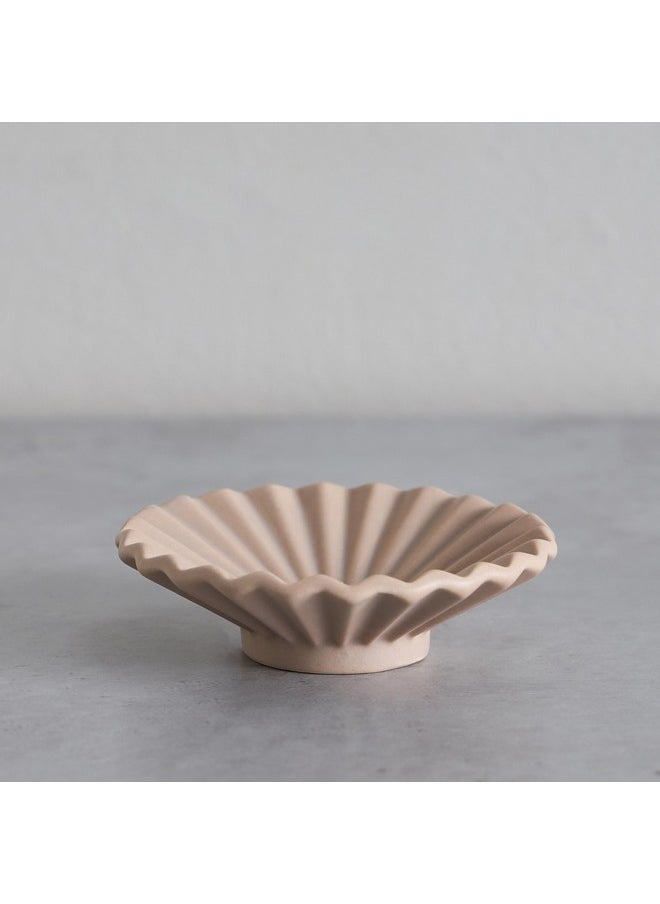 Home Box Tilden Bouquet Design Ceramic Candle Dish 11 x 11 x 3 cm  - Image 2