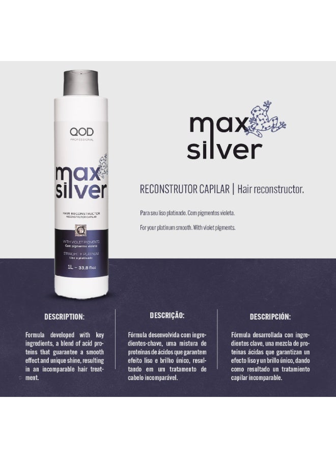 QOD PROFESSIONAL Max Silver Treatment 1000ml - Image 3