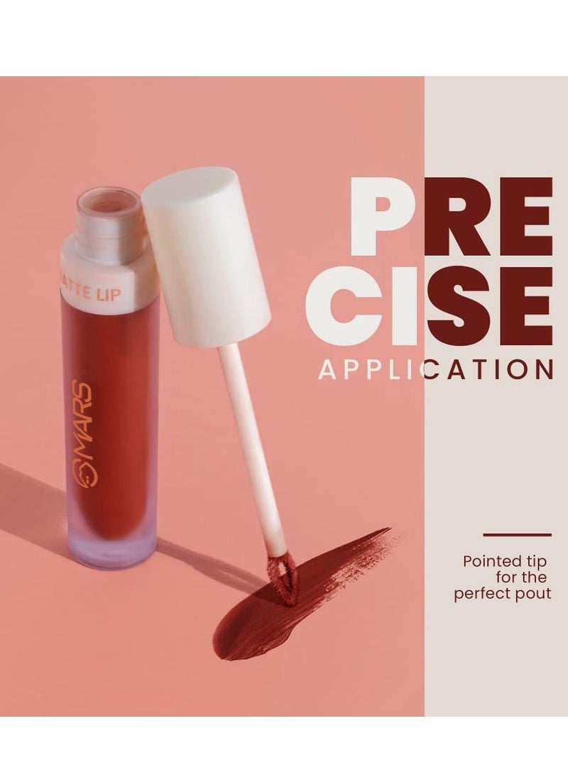 مارس لون شفاه سائل مطفي يدوم طويلاً 4.5 مل 19 روك ذا نود - Image 2