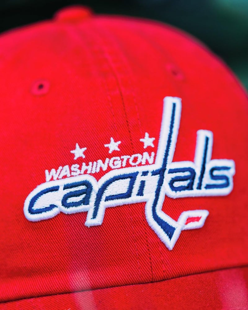 AMERICAN NEEDLE Washington Capitals Unisex Blue Line Officially Licensed NHL National Hockey League Team Baseball Hat Adjustable Buckle Strap Dad Cap (40742A-WAC) - Image 4