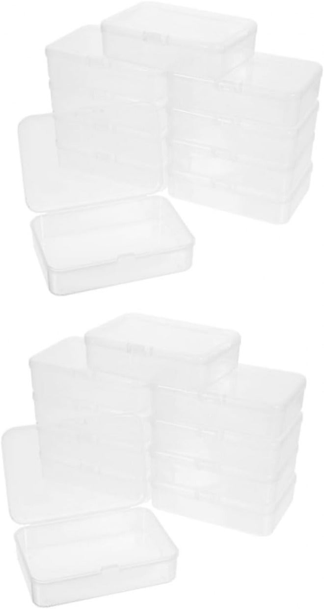 TEHAUX 50pcs Playing Card Storage Case Game Cards Container for Organized Display and Easy Access for Collectors - Image 1